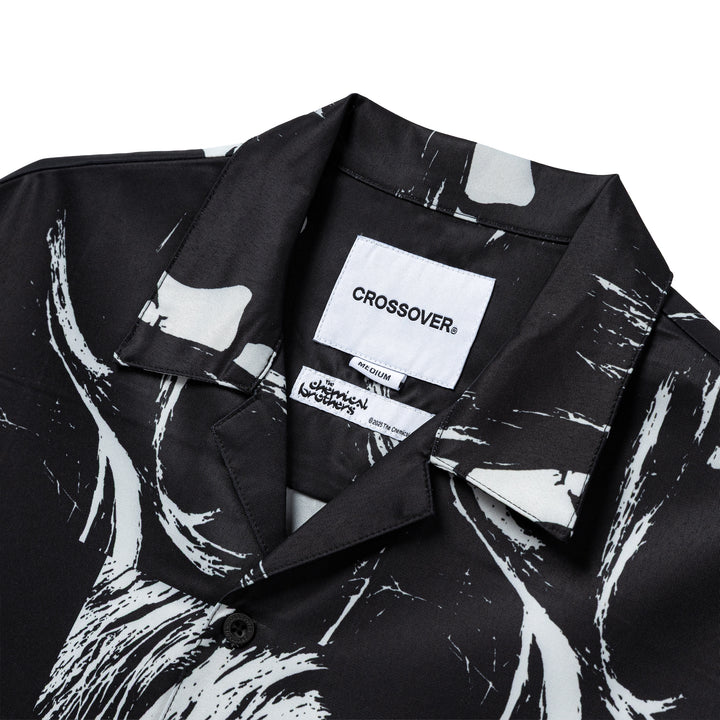 Crossover x The Chemical Brothers Dig Your Own Hole Hawaiian Shirt | Black