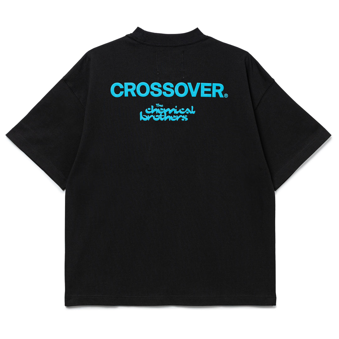 Crossover x The Chemical Brothers Logo Tee | Black