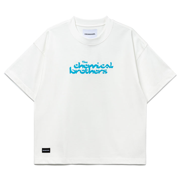 Crossover x The Chemical Brothers Logo Tee | Off White