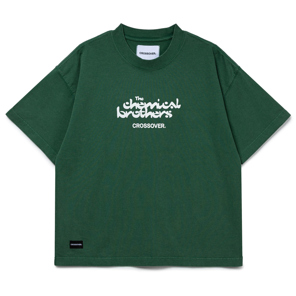Chemical Brothers グリーンマン 公式Tシャツ Lサイズ Crossover x The Chemical Brothers Tee | Green