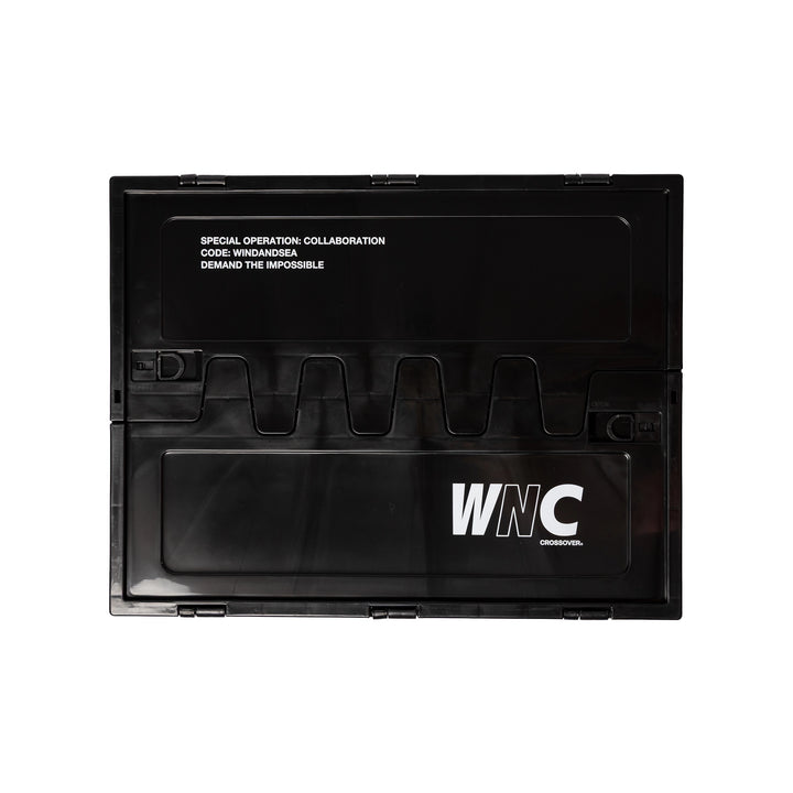 Crossover x Wind and Sea Foldable Box | Black