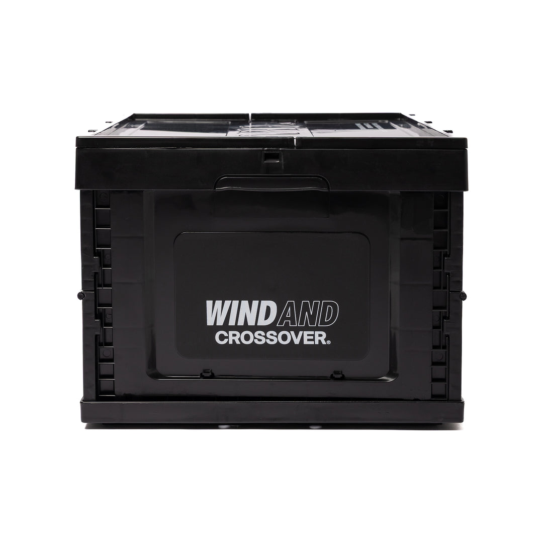Crossover x Wind and Sea Foldable Box | Black