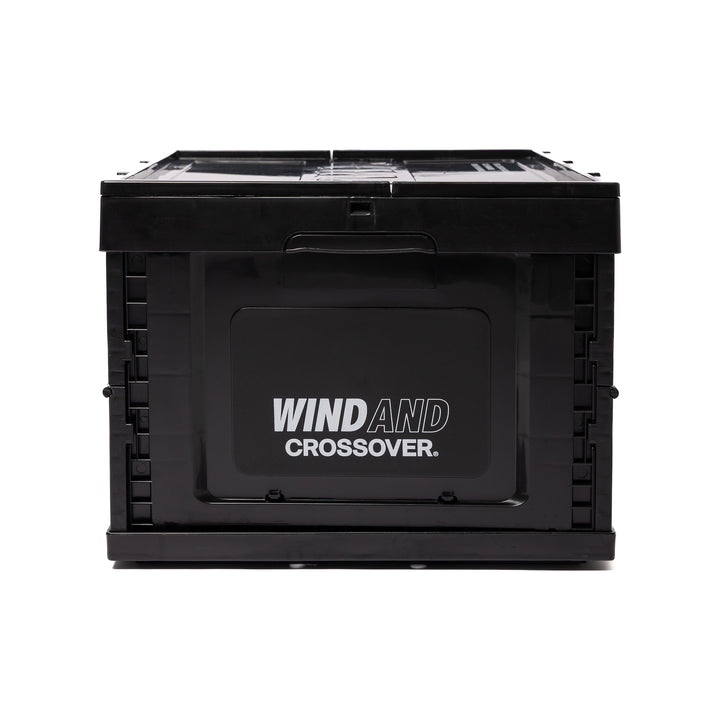 Crossover x Wind and Sea Foldable Box | Black