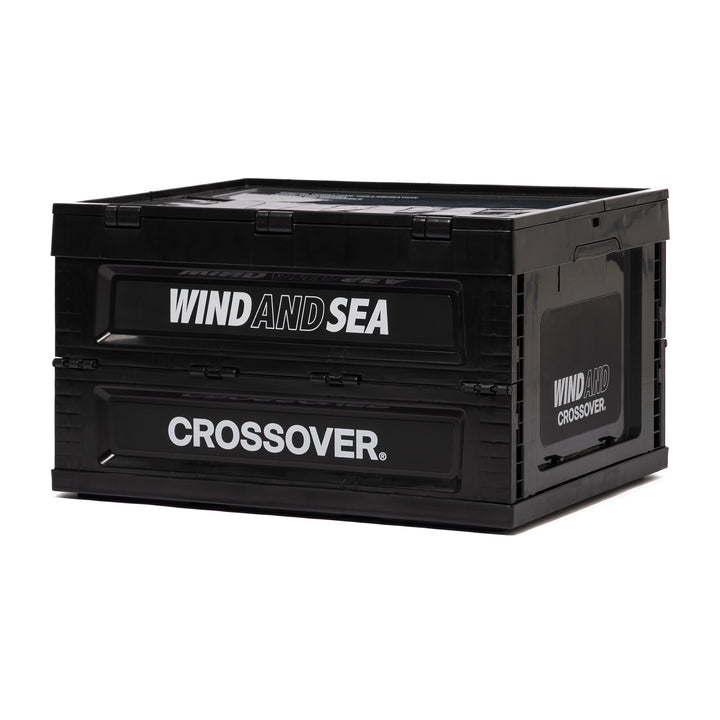 Crossover x Wind and Sea Foldable Box | Black