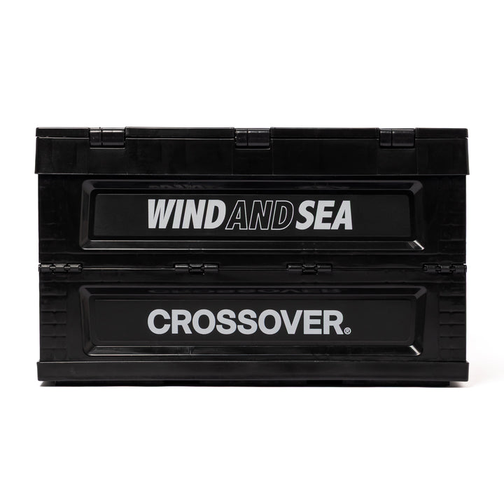 Crossover x Wind and Sea Foldable Box | Black