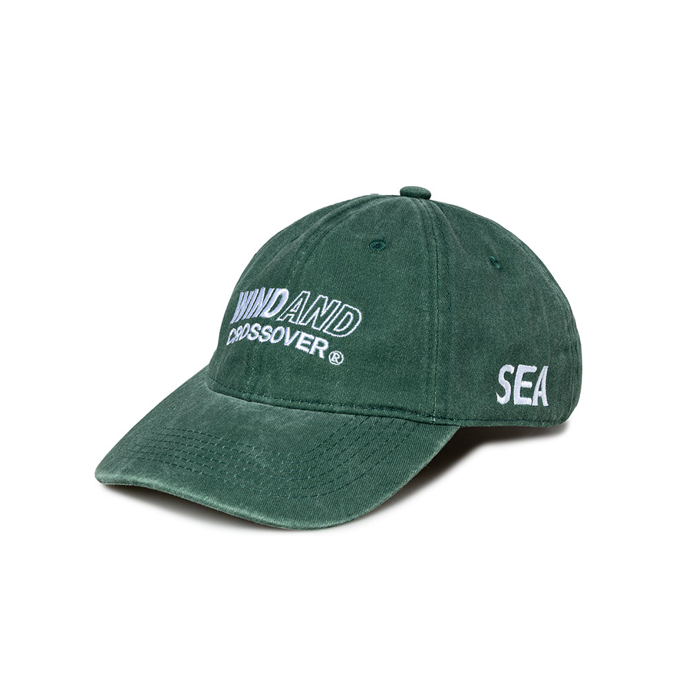 Crossover x Wind and Sea Pigment Cap | Green