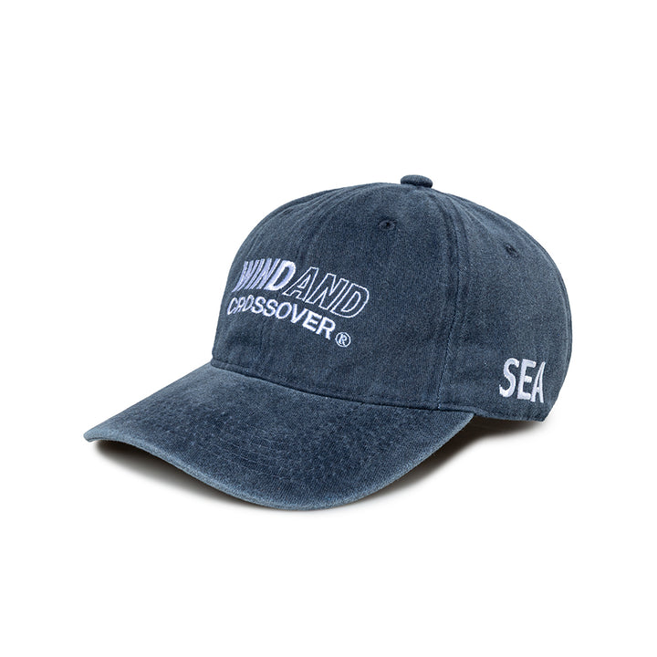 Crossover x Wind and Sea Pigment Cap | Navy