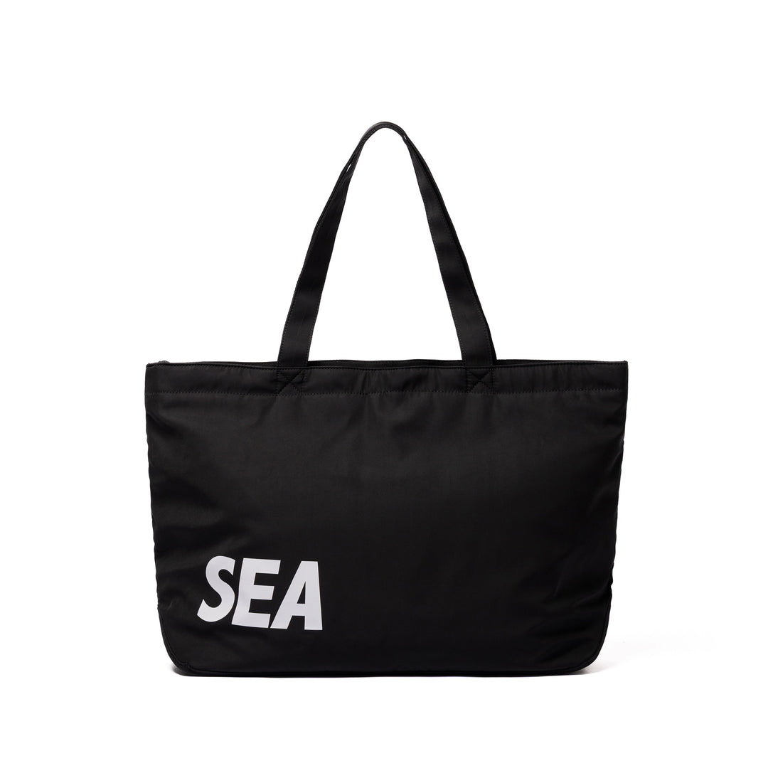 Crossover x Wind and Sea Tote Bag | Black