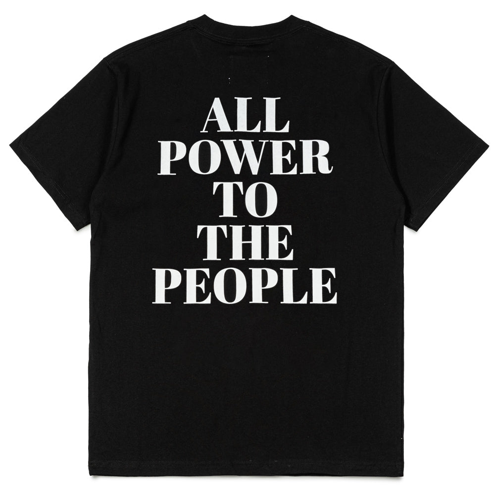 Daily Power To People Tee | Black