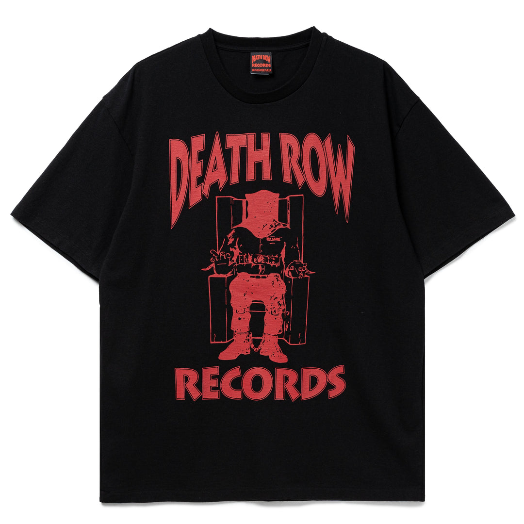 Wacko Maria X Death Row Records Washed Heavy Weight Tee | Black Wacko Maria X Death Row Records Washed Heavy Weight Tee | Black