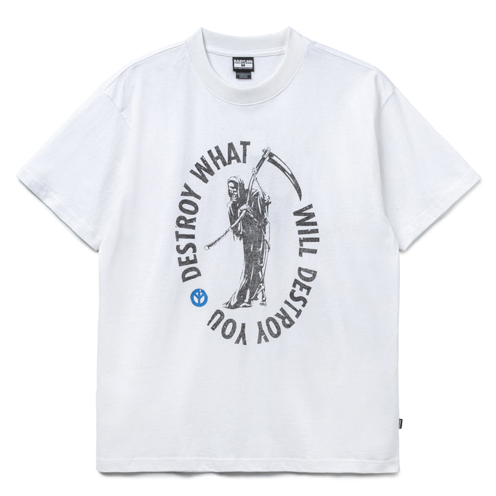 Destroy Reaper Tee | White