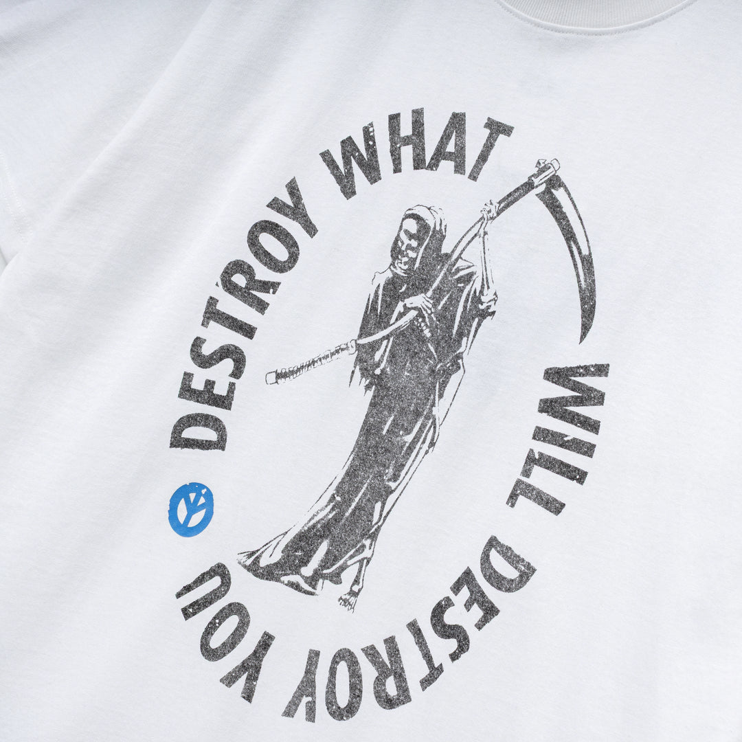 Destroy Reaper Tee | White