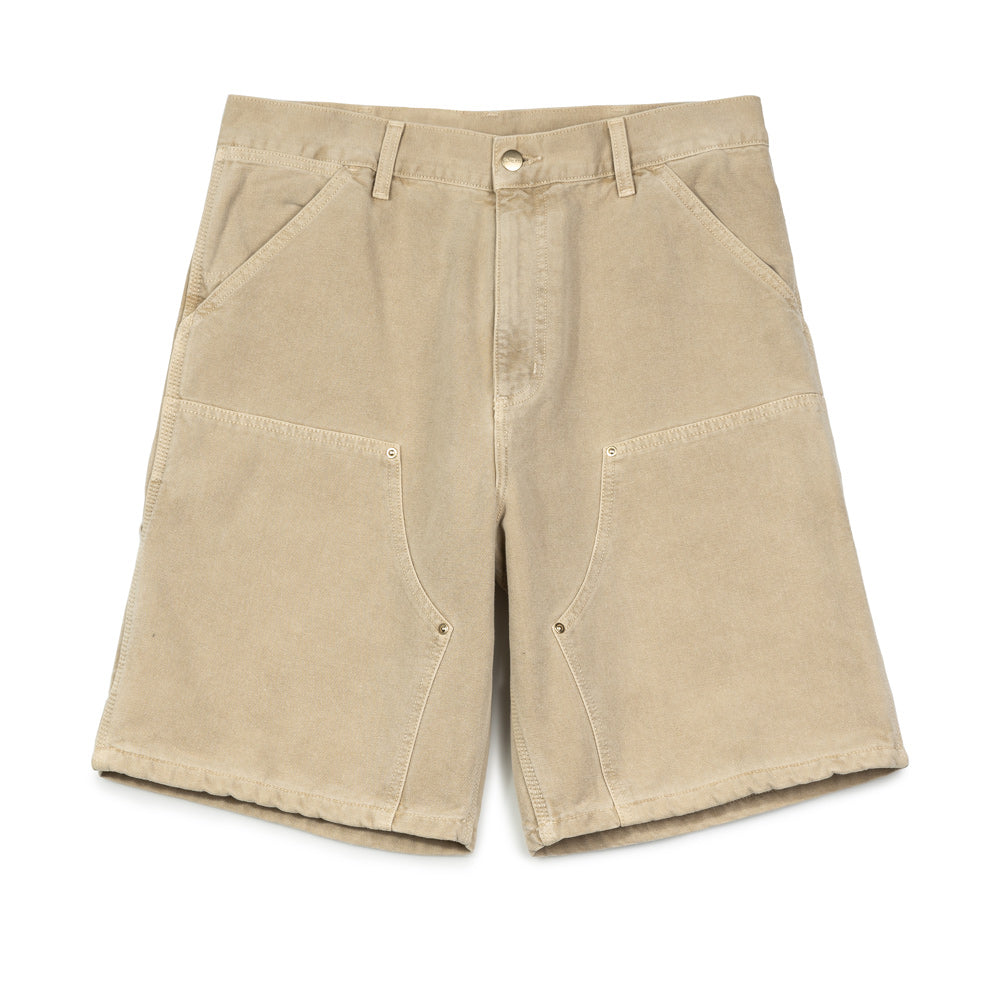 Double Knee Short | Dusty H Brown (Faded)