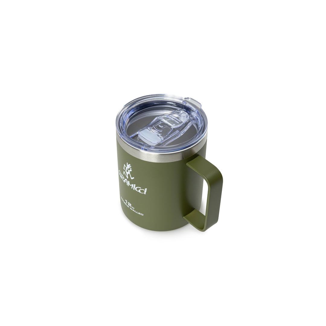 Double Walled Stainless Steal Mug | Olive