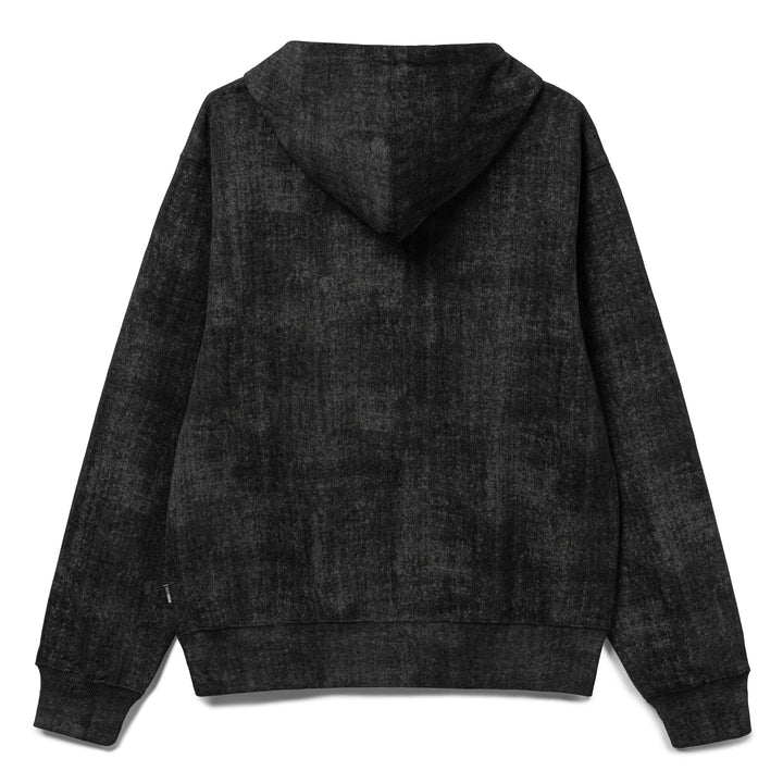 Draw Cord Hooded Sweatshirt | Black