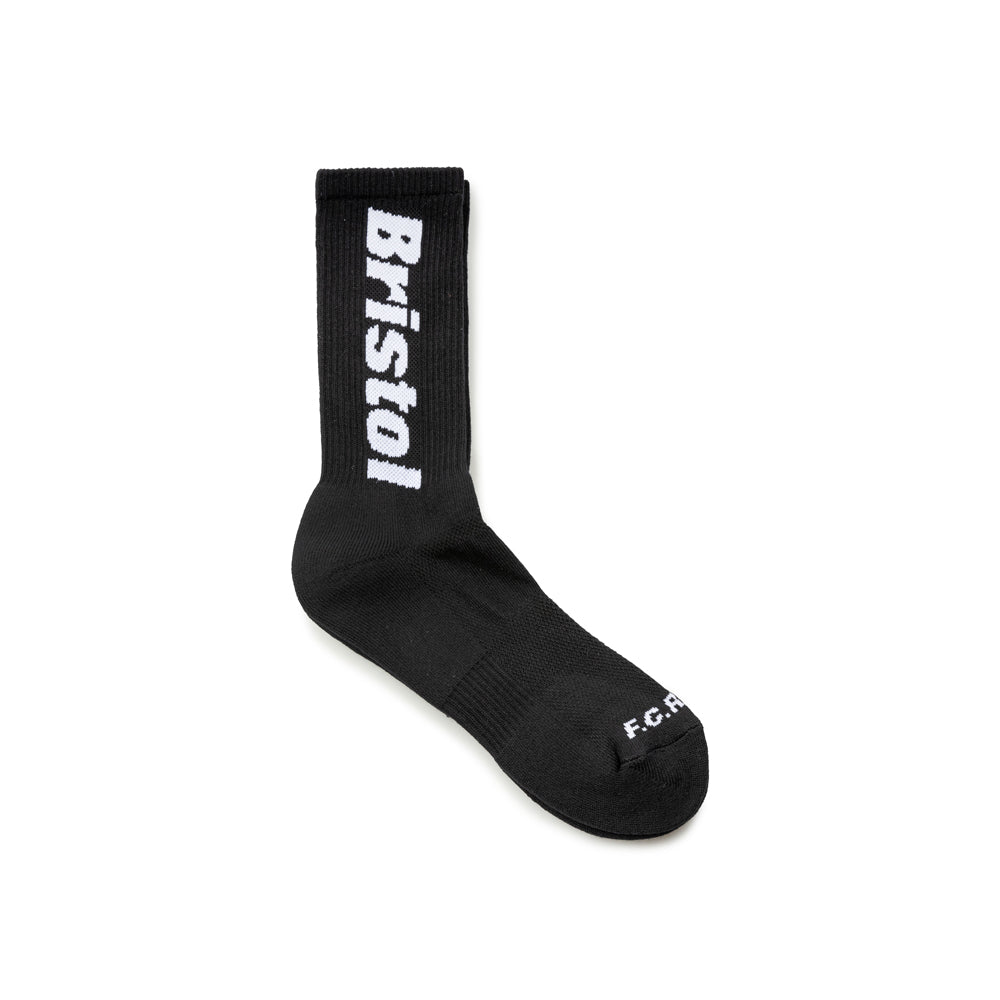 Authentic Logo Regular Socks | Black