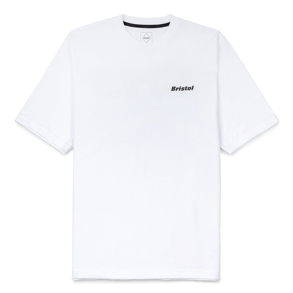 F.C.Real Bristol Big Logo Baggy Tee | White – CROSSOVER