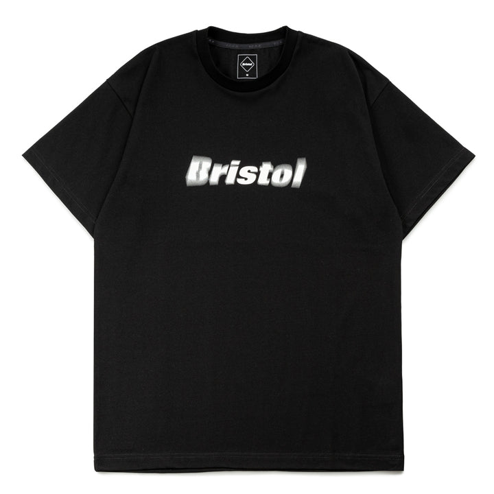 Blurred Logo Tee | Black