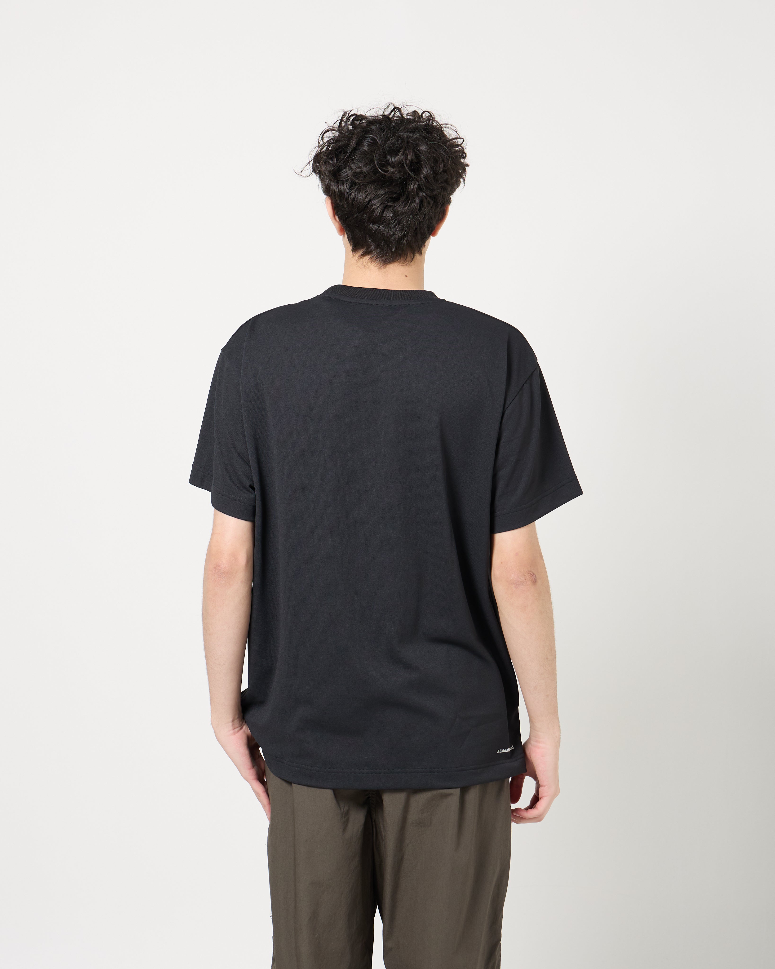 F.C.Real Bristol Emblem Pocket Tee| Black