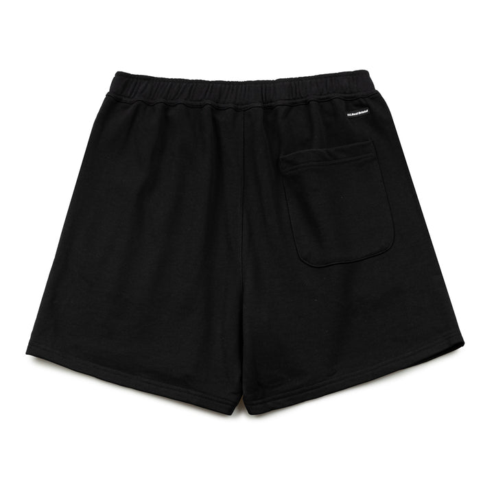 Emblem Sweat Shorts | Black