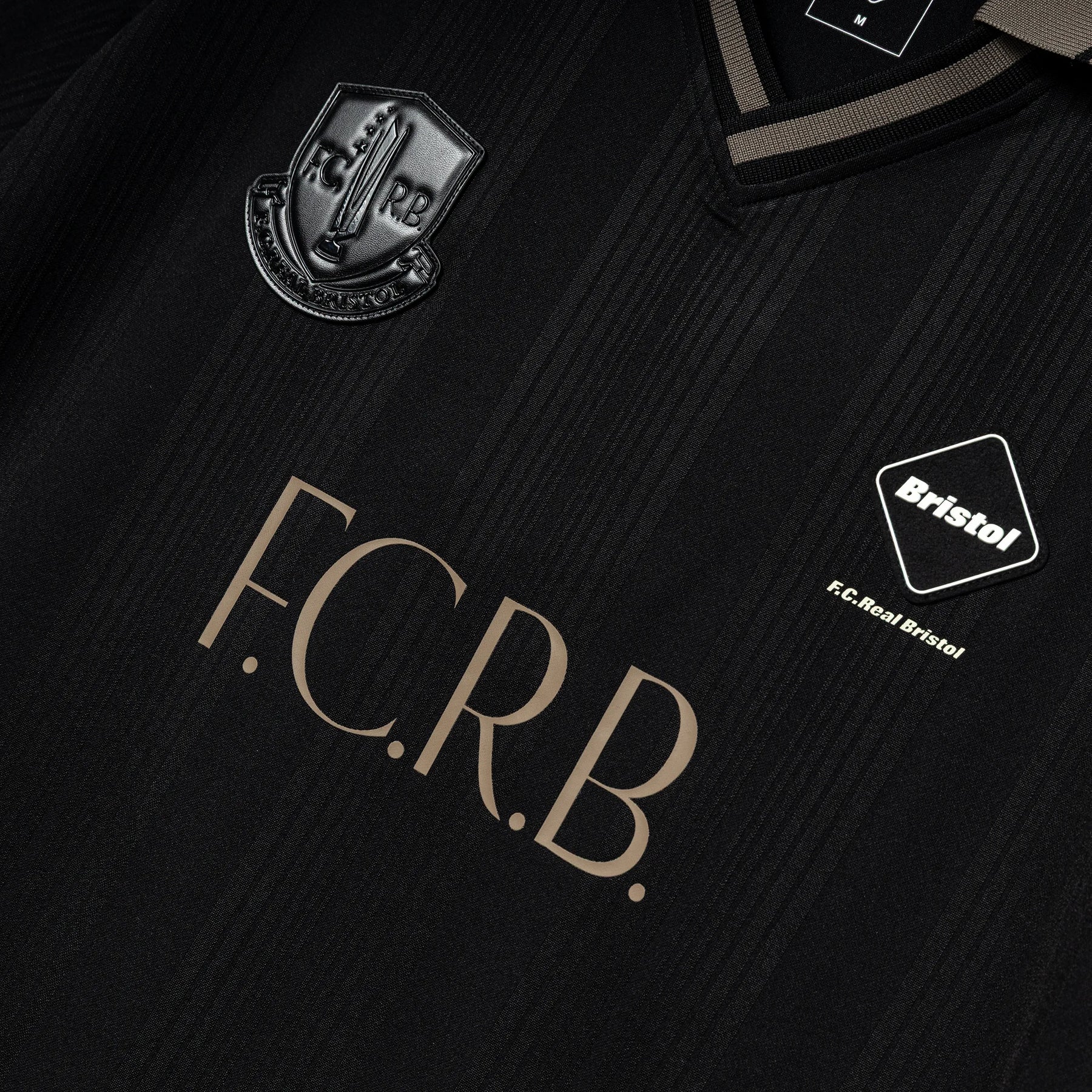 トップス F.C.Real.Bristol GAME SHIRTS & PANTS SOPH. | EXHIBITION L/S GAME SHIRT(M BLACK):
