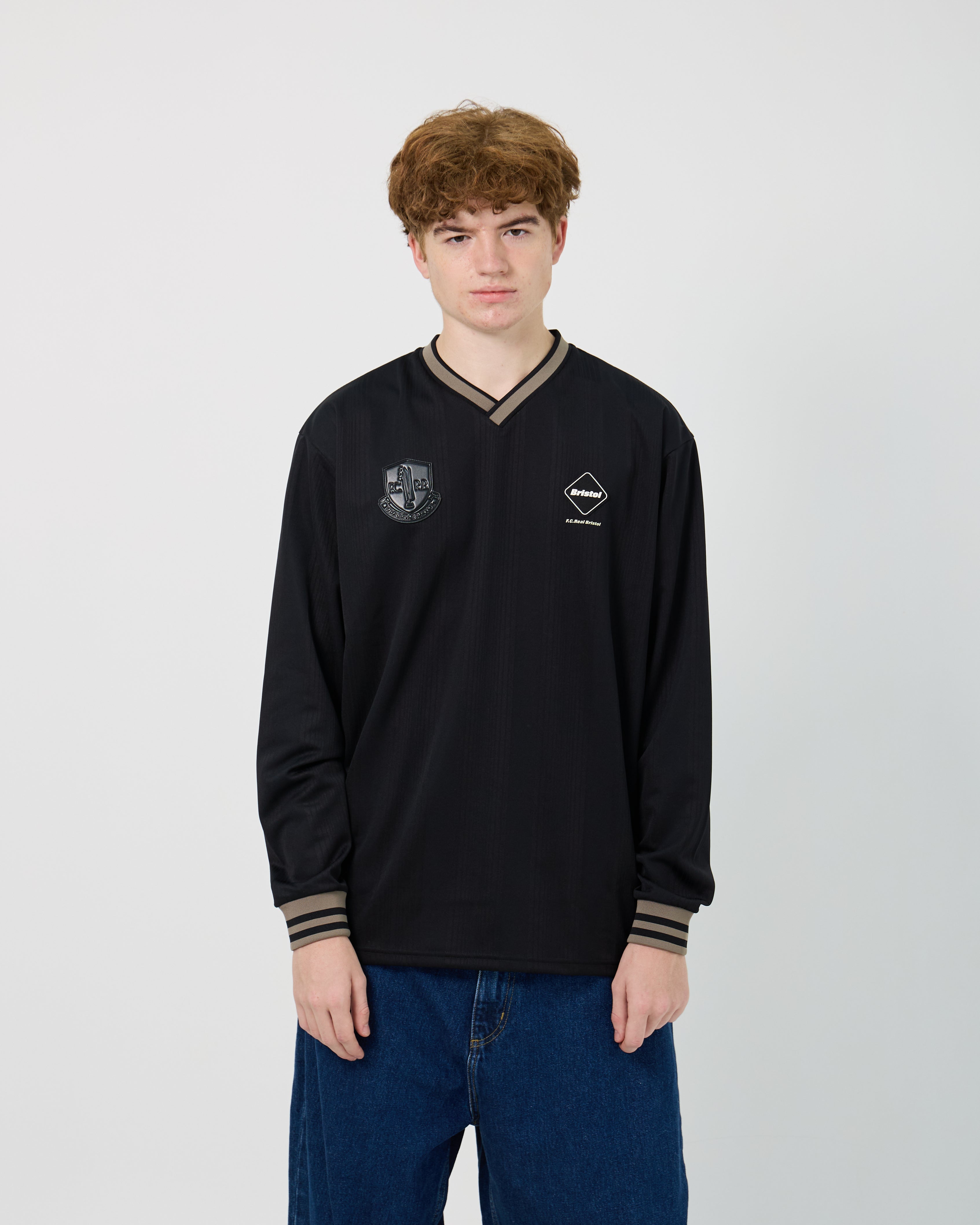 F.C.Real Bristol Exhibition L/S Game Tee | Black