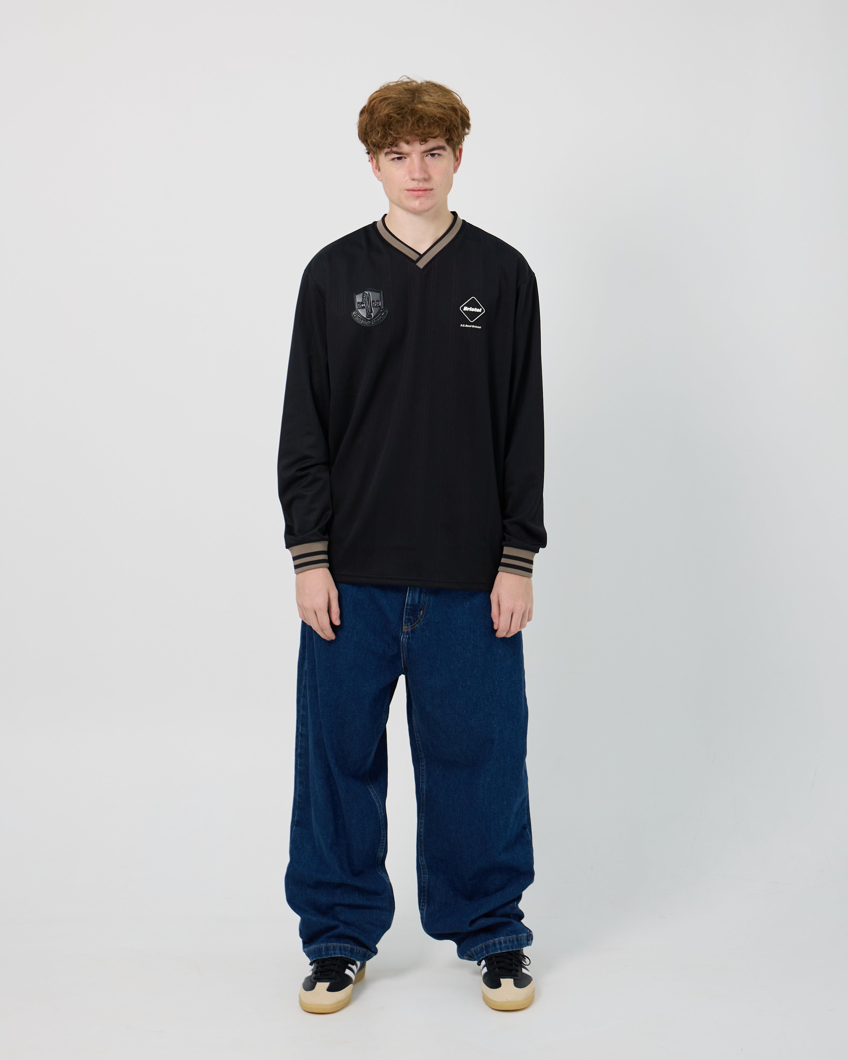 F.C.Real Bristol Exhibition L/S Game Tee | Black
