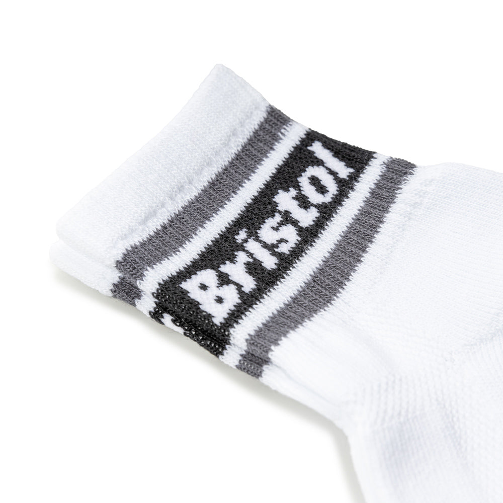 Line Short Socks | Gray