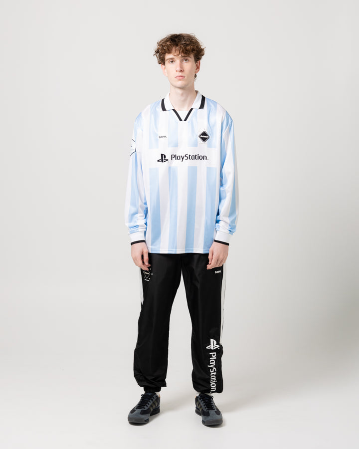 Oversized L/S Game Shirt | Light Blue