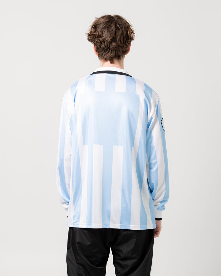 Oversized L/S Game Shirt | Light Blue