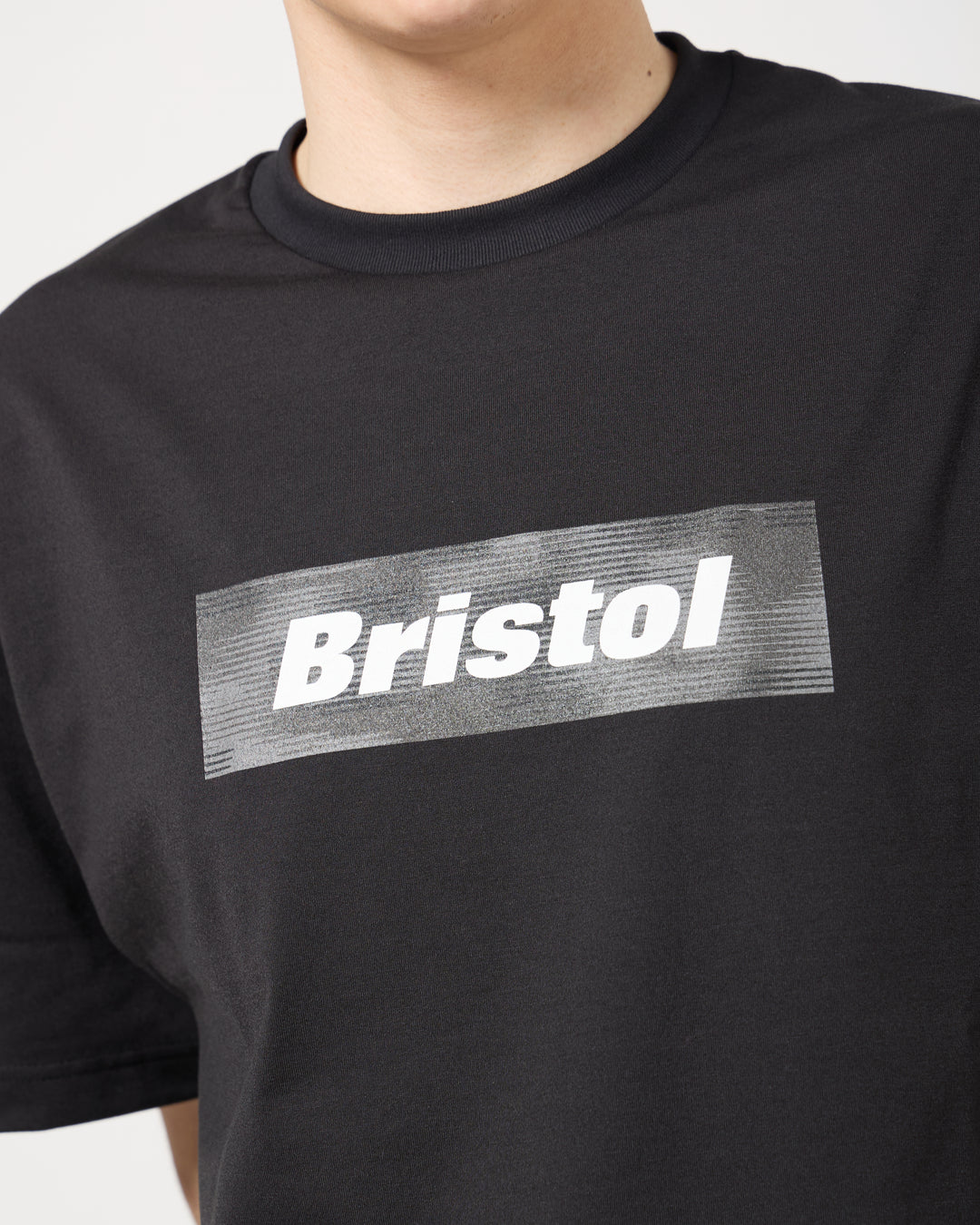 Speed Camo Box Logo Tee | Black