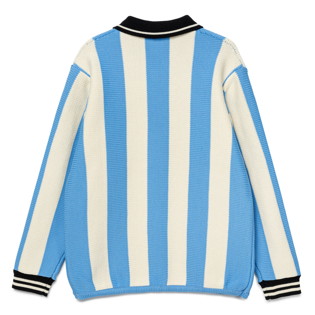 Stripe Knit Shirt | Light Blue