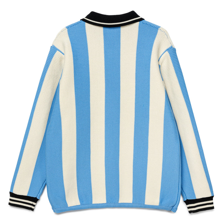 Stripe Knit Shirt | Light Blue