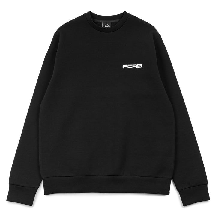 Tech Sweat Crewneck Top | Black