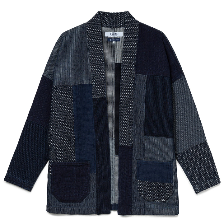 Haori Jacket Rinse | Indigo