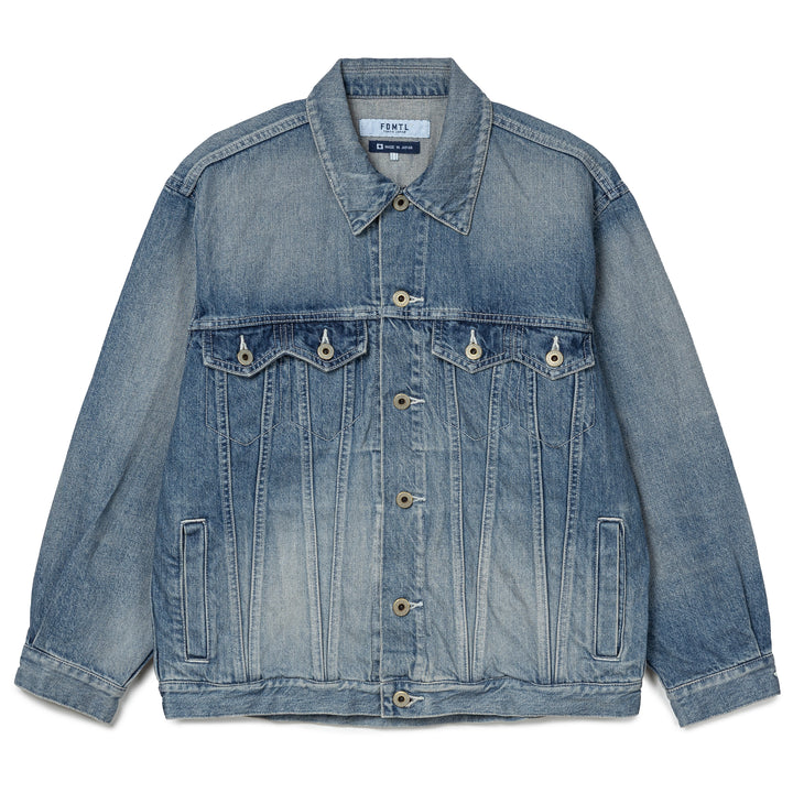 Third Third Jacket 3YR Wash | Indigo