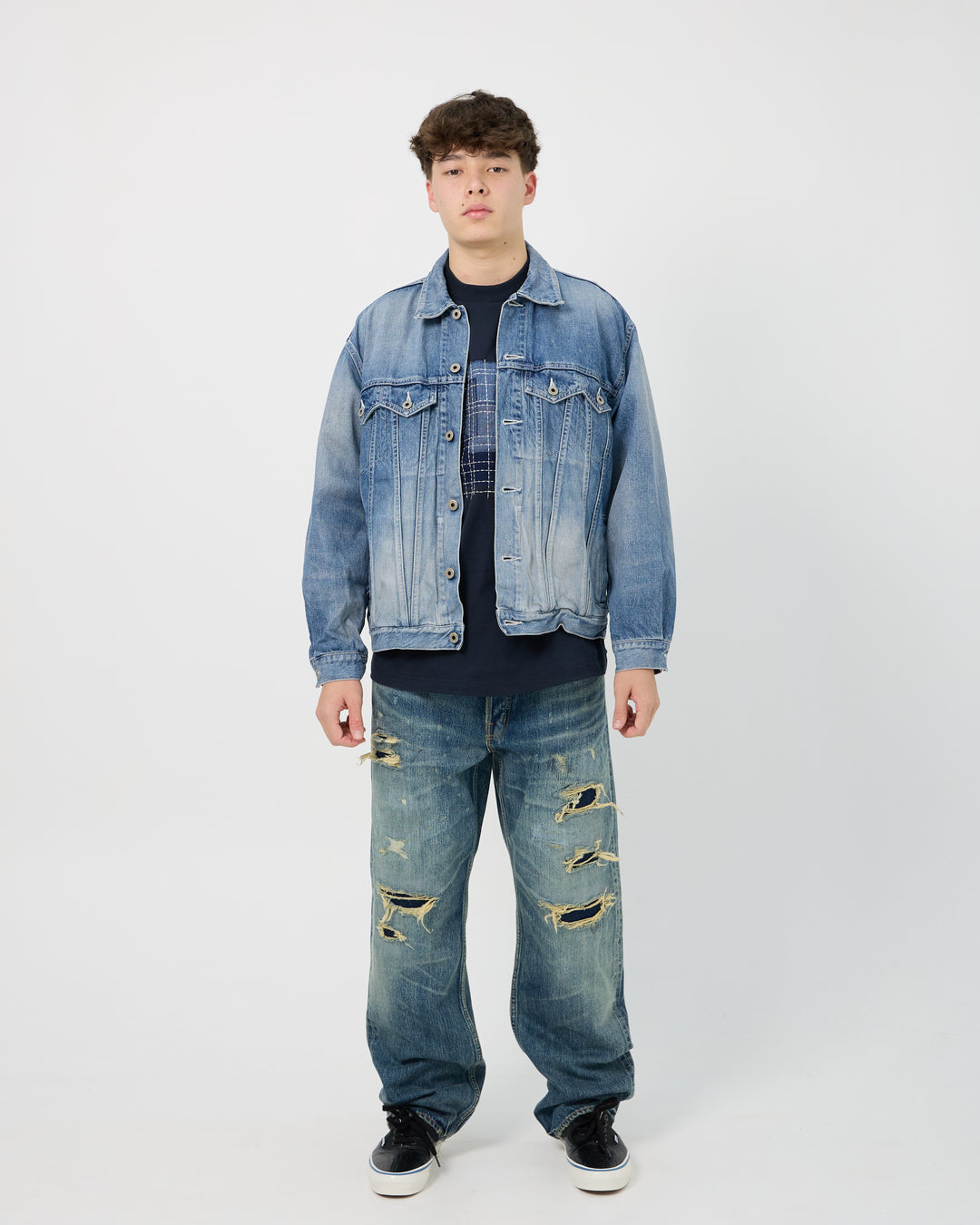 Third Third Jacket 3YR Wash | Indigo