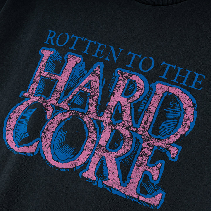 Faded Hardcore Tee | Black