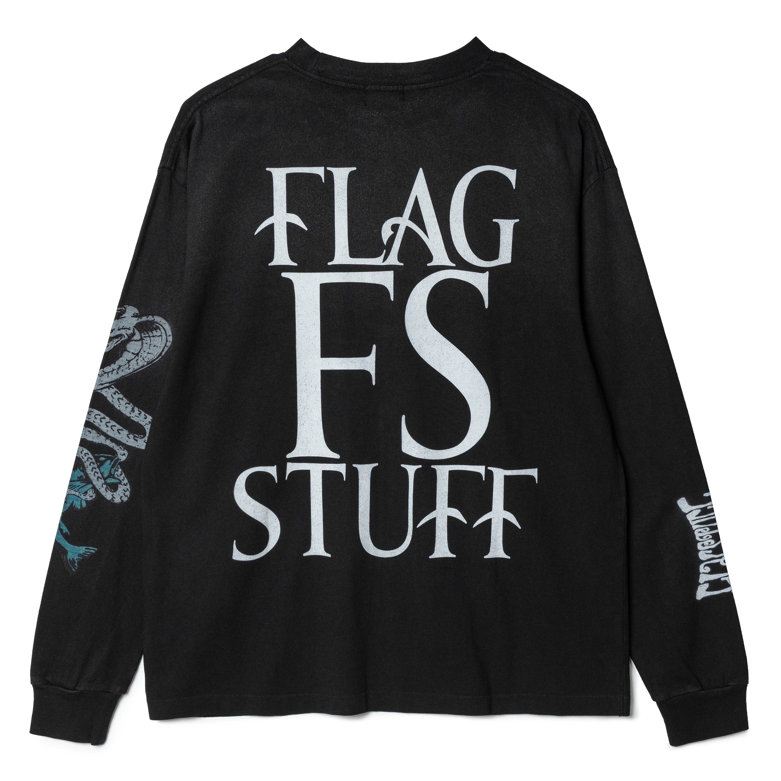 Snake L/S Tee | Black