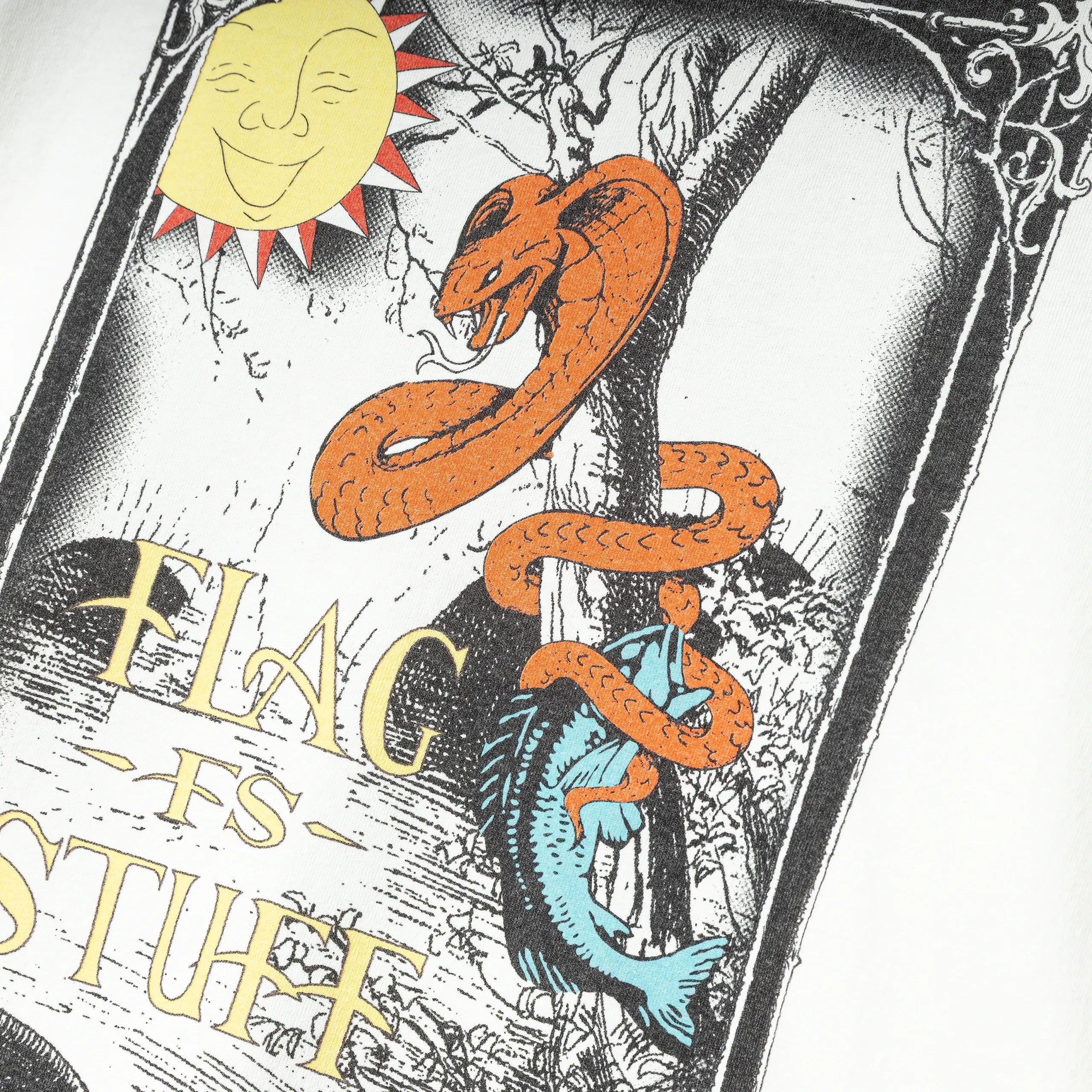 Snake L/S Tee | White