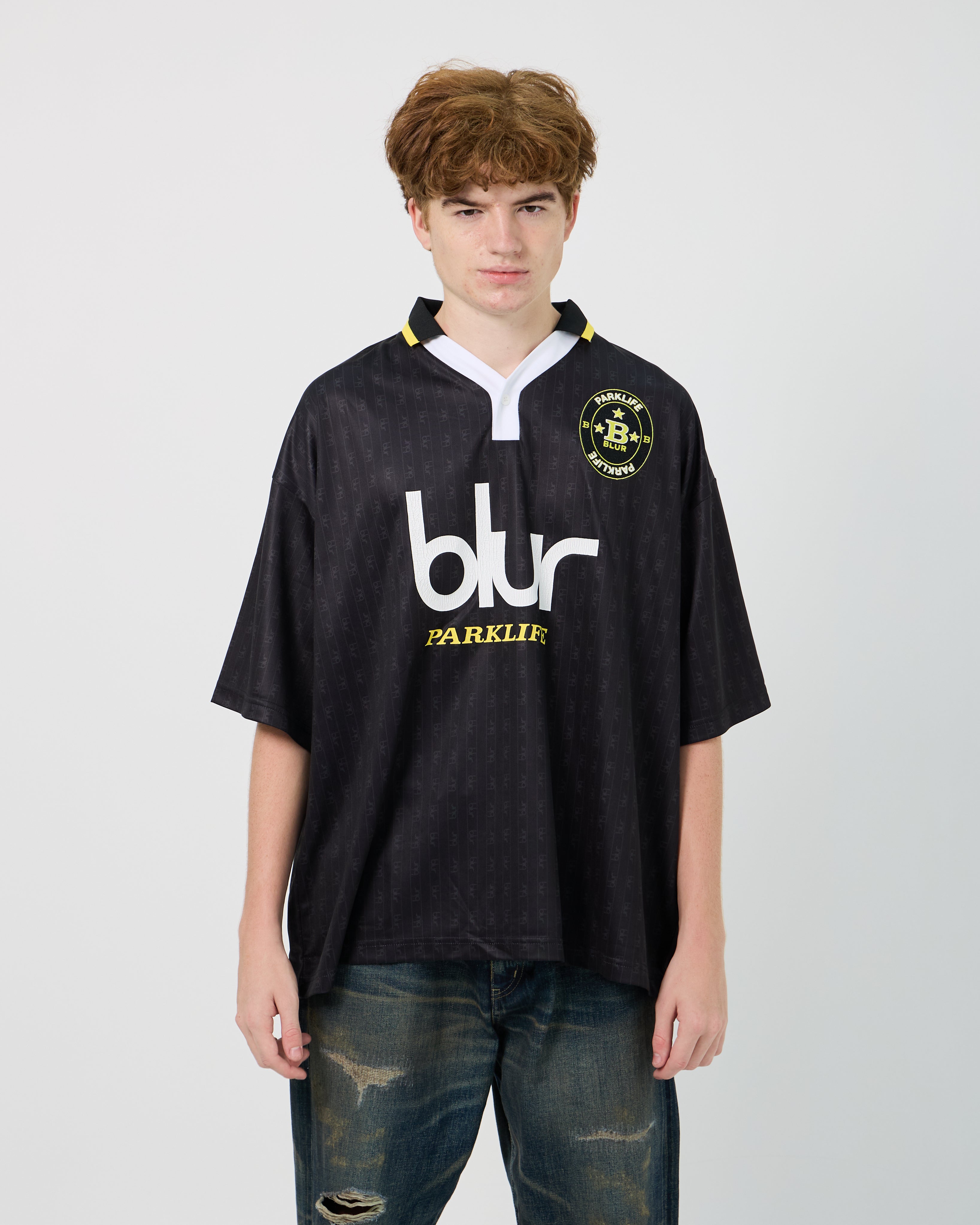 Flagstuff x Blur Soccer Shirt | Black