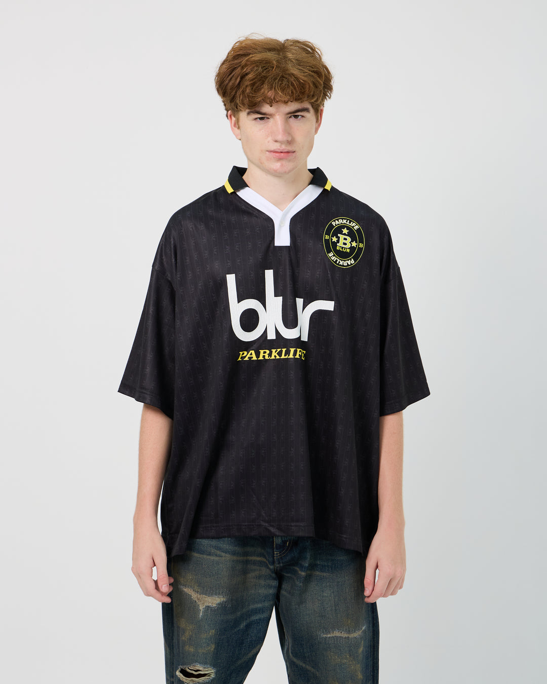 Flagstuff x Blur Soccer Shirt | Black