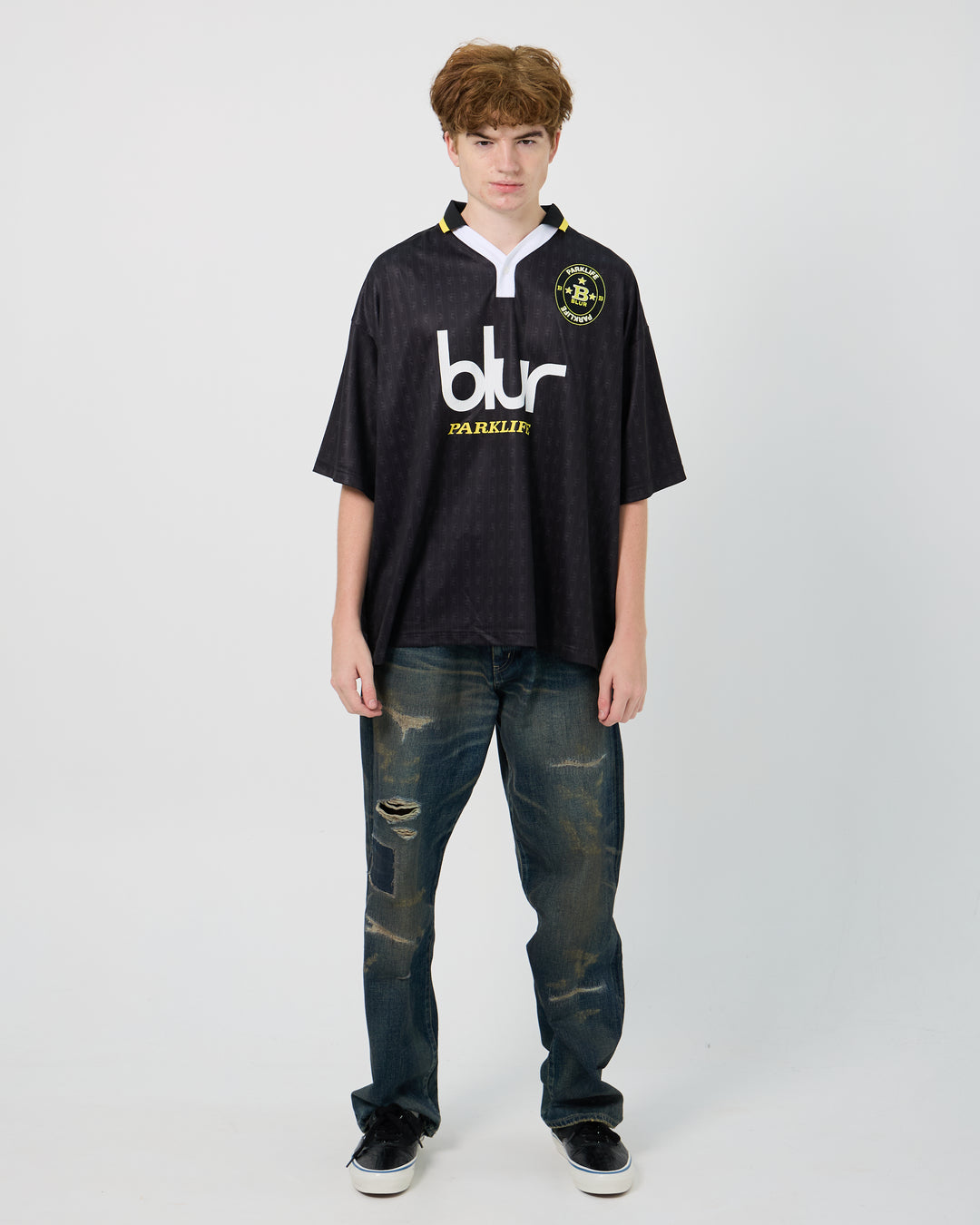 Flagstuff x Blur Soccer Shirt | Black