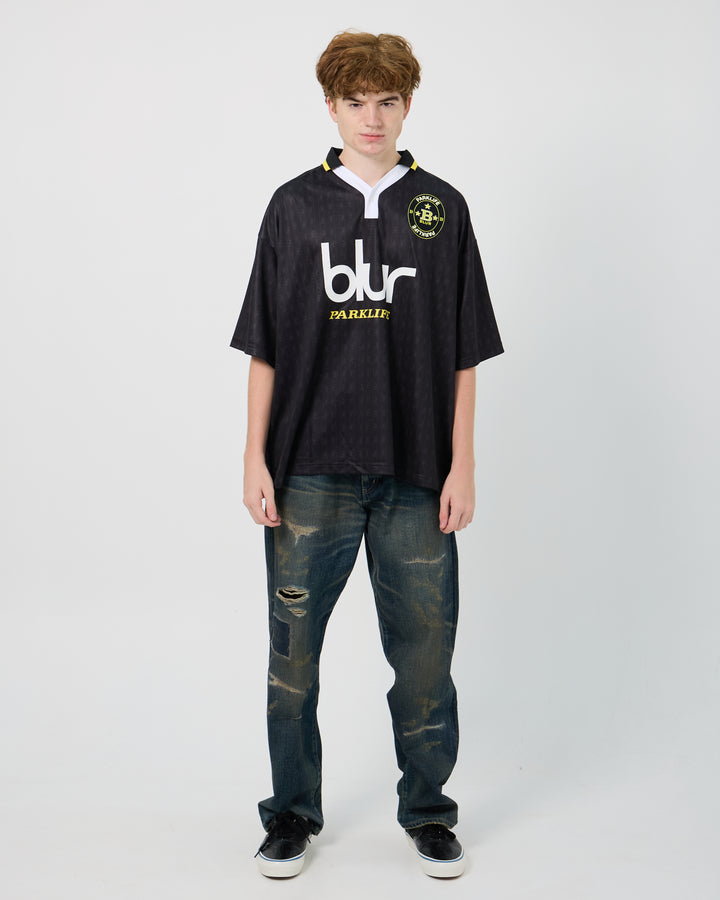 Flagstuff x Blur Soccer Shirt | Black