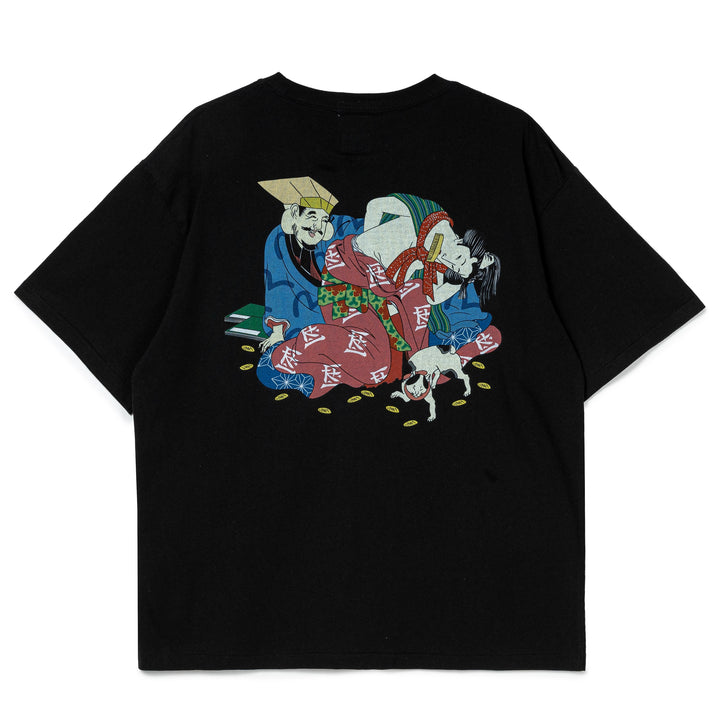 Flagstuff x EVISU SS Tee | Black
