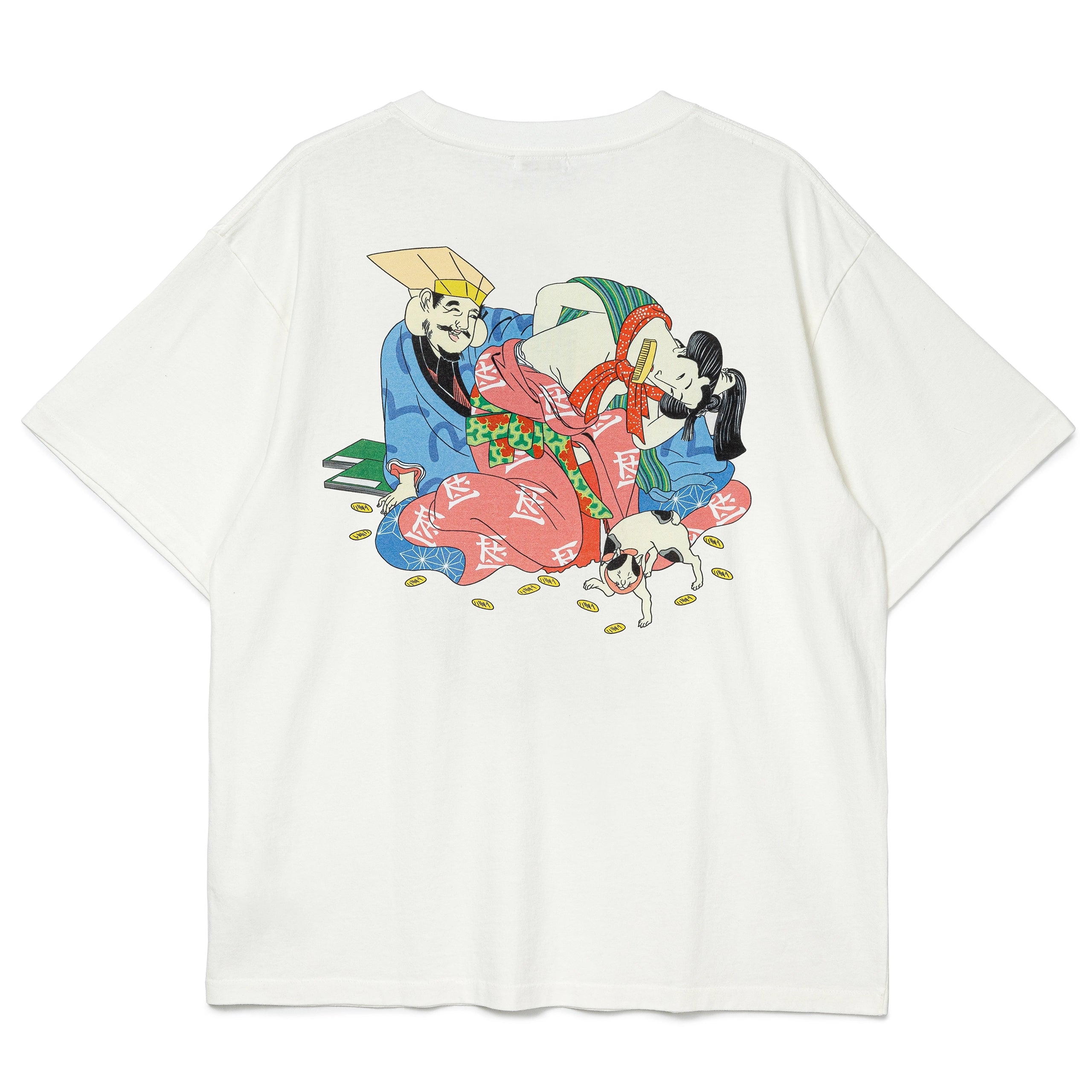 Flagstuff x EVISU SS Tee | White