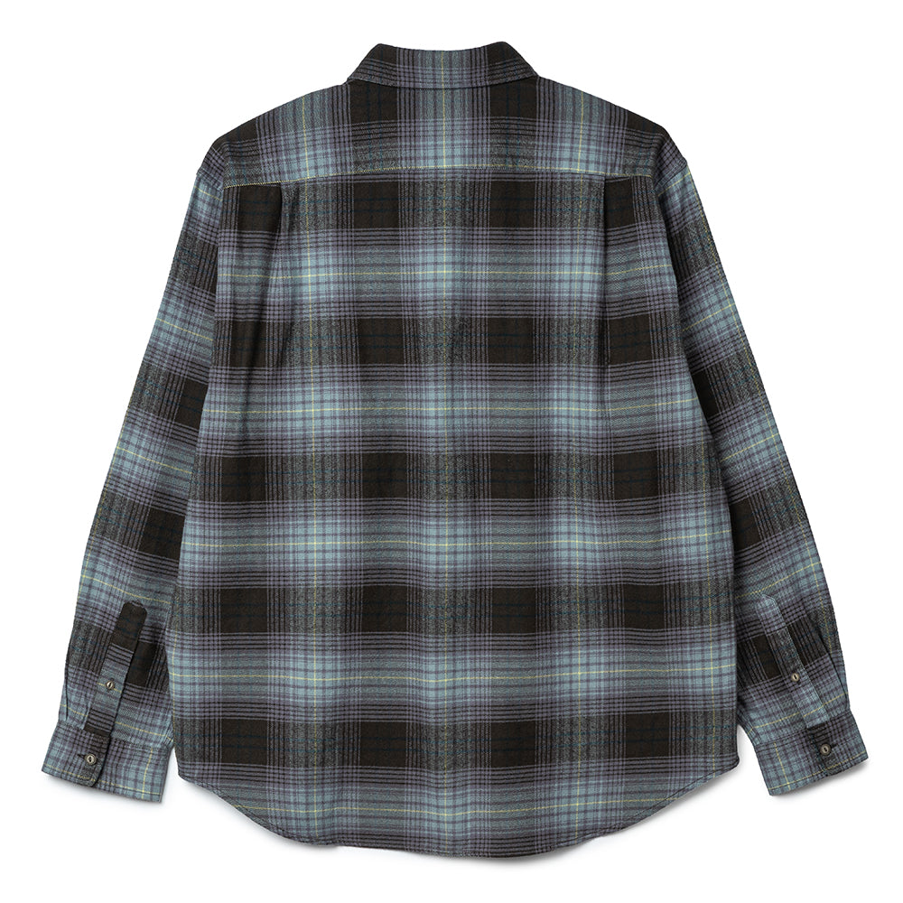 thisisneverthat Flannel Check Shirt | Off Black