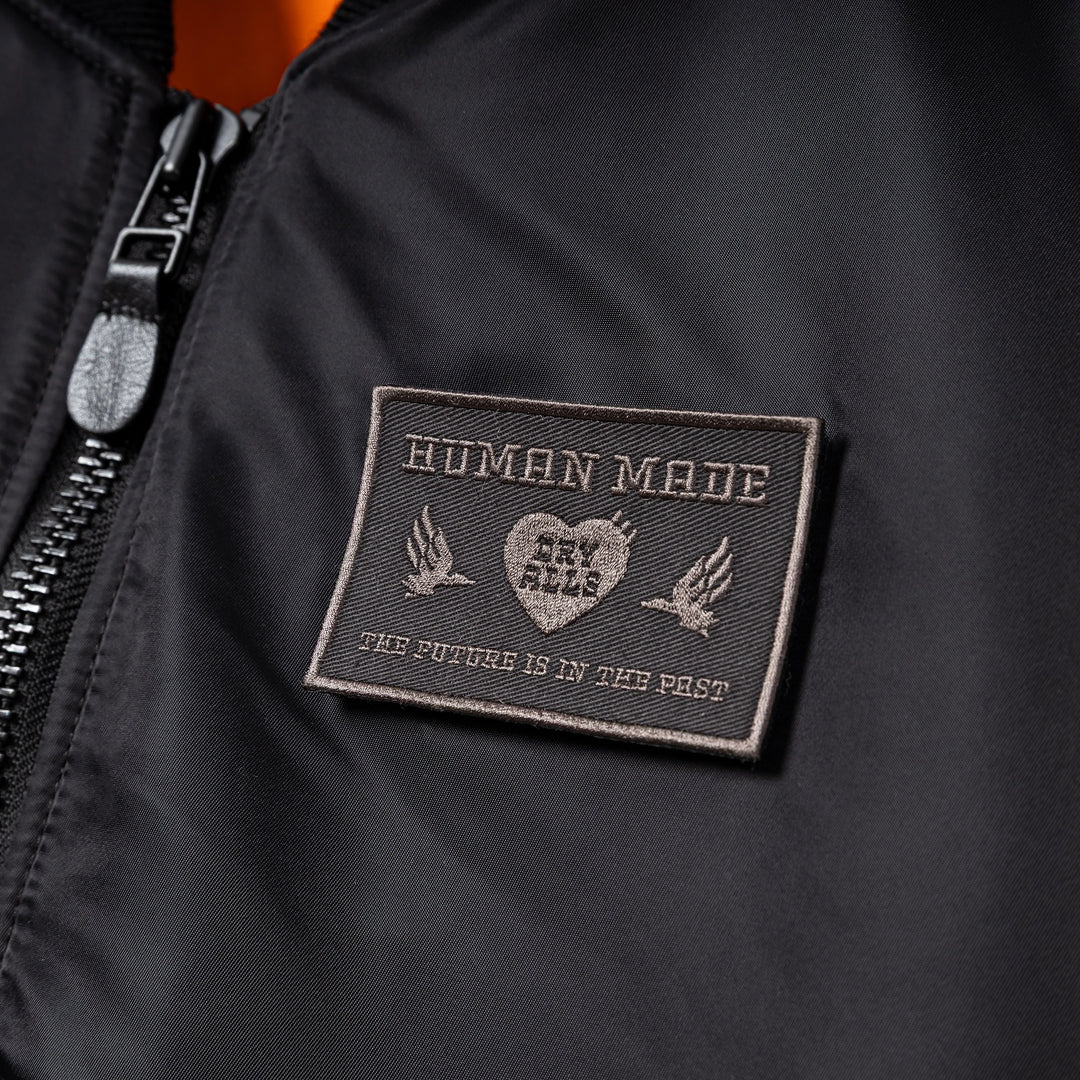 Human Made Flight Jacket | Black Human Made Flight Jacket | Black