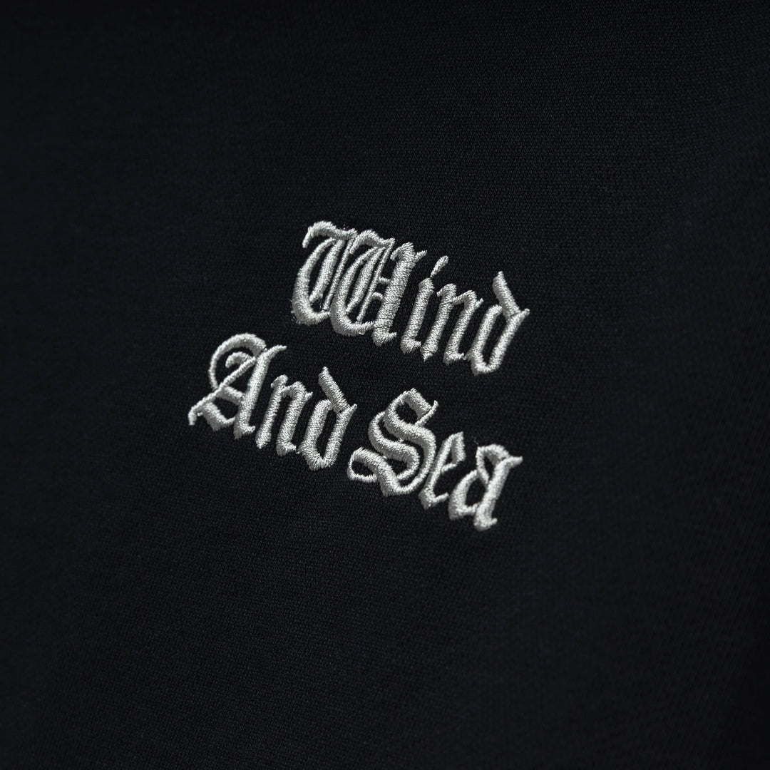 Flocky Crewneck Sweatshirt | Black