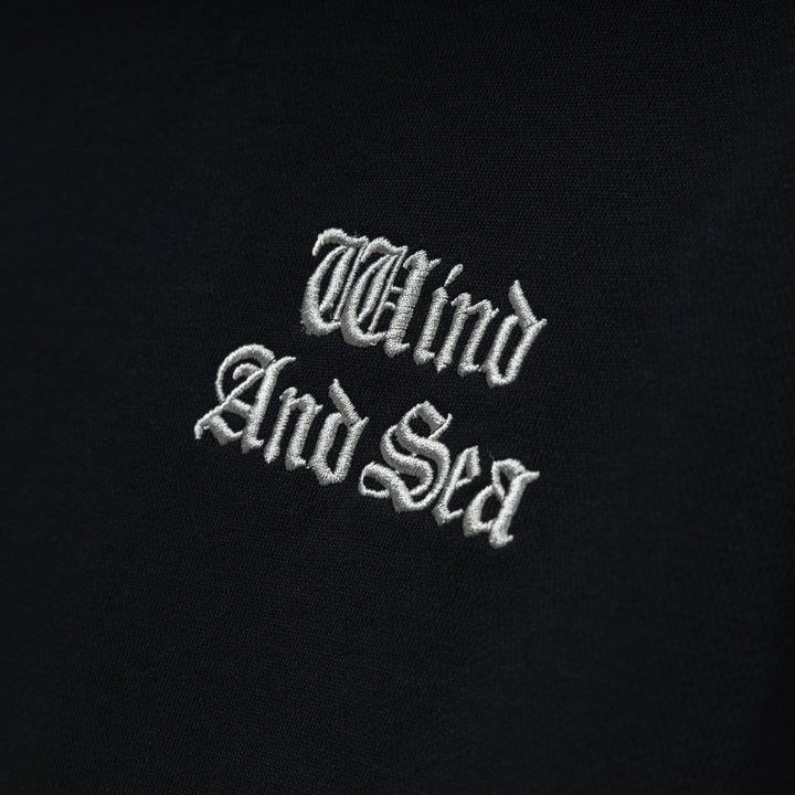 Flocky Crewneck Sweatshirt | Black